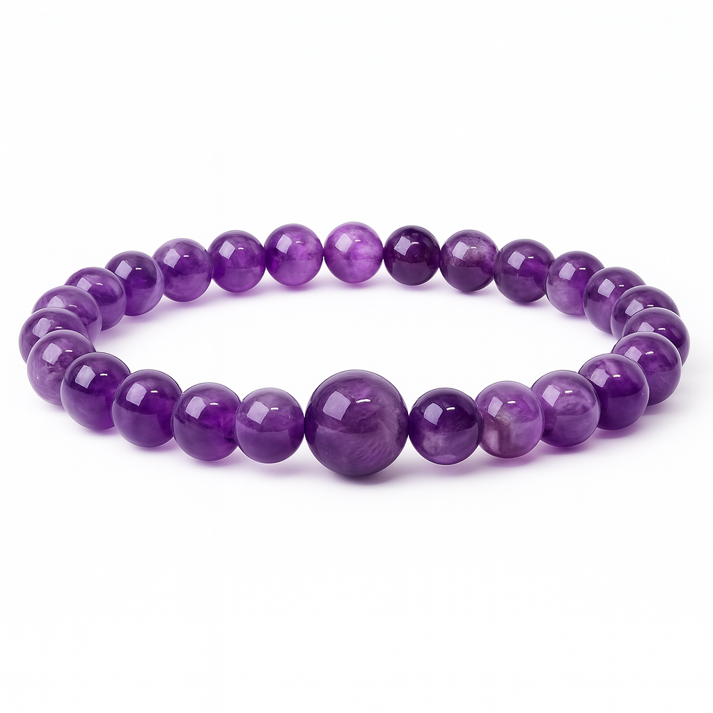 Amethyst Insight & Vitality Bracelet