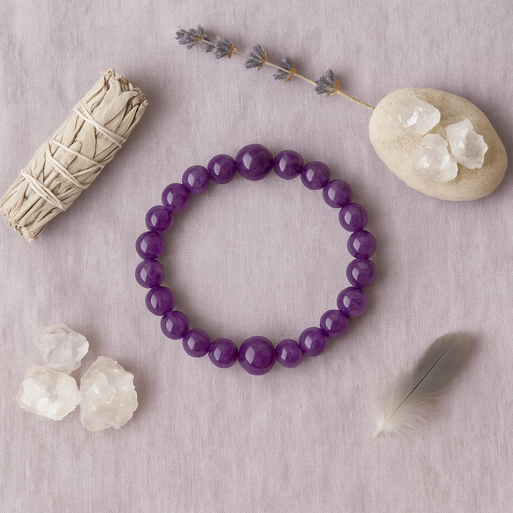 Amethyst Insight & Vitality Bracelet