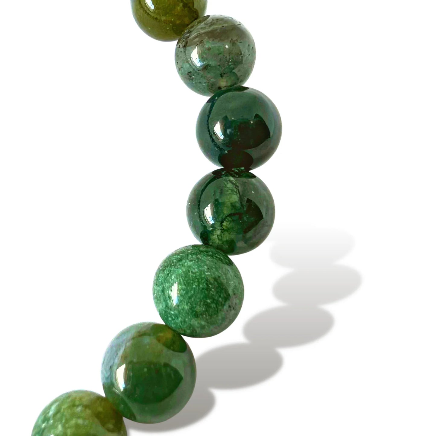 Moss Agate Prosperity & Renewal Bracelet