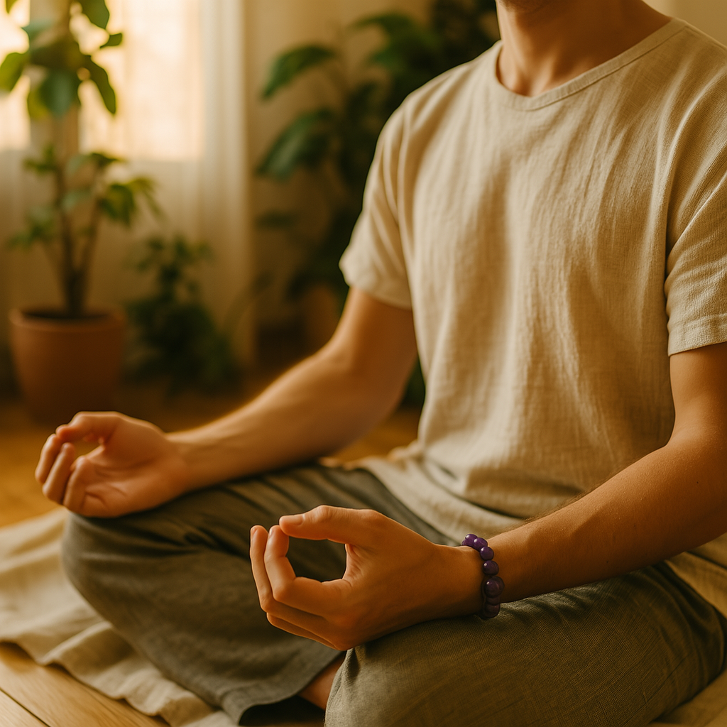 Amethyst Insight & Vitality Bracelet