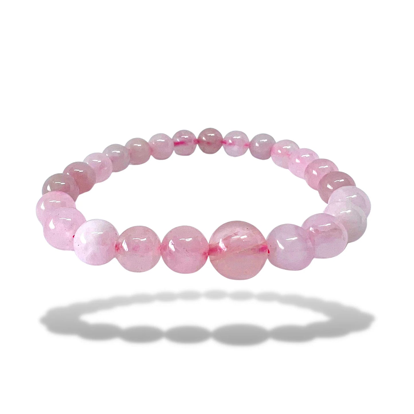 Rose Quartz Heart-Chakra Bracelet