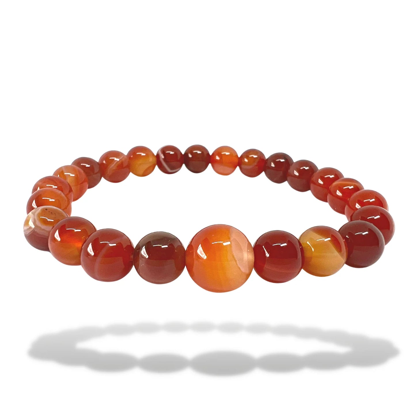 Carnelian Vitality & Focus Bracelet