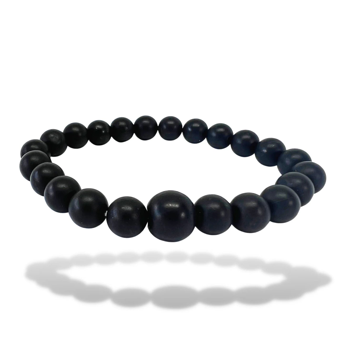 Matte Black Onyx Protection Bracelet